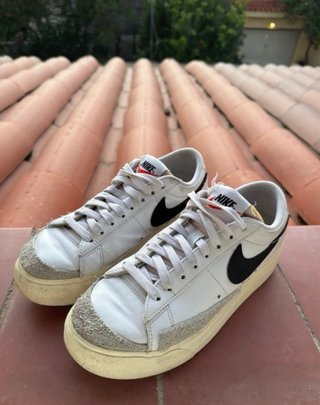 Nike Blazer Platform Blancas