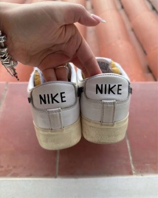 Nike Blazer Platform Blancas