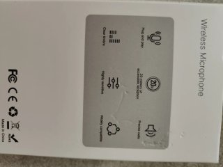 Microfono Lavallier Doppio Wireless Nuovo iPhone