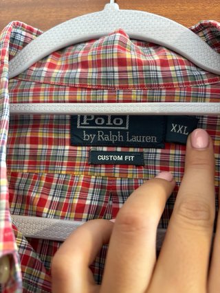Camisa Polo Ralph Lauren cuadros