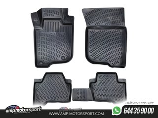 ALFOMBRILLAS DE GOMA RIZLINE PARA MITSUBISHI L200 2019--