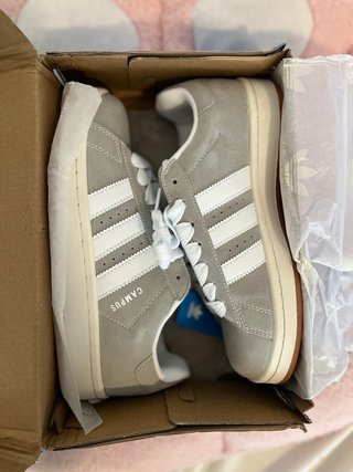 Adidas Campus Gris/Blanco