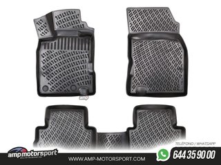 ALFOMBRILLAS DE GOMA RIZLINE PARA RENAULT KADJAR 2015--