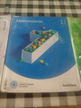 Libro matemáticas 1 ESO ECONÓMICO