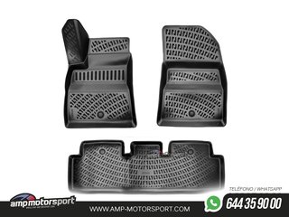 ALFOMBRILLAS DE GOMA RIZLINE PARA TESLA MODEL 3 2017--