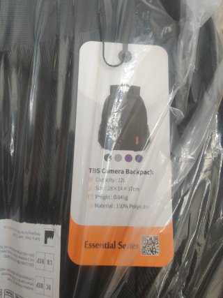 Mochila Foto TARION ligera - NUEVA (Portátil 13")