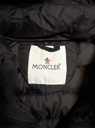 Chaleco Moncler Negro Talla L