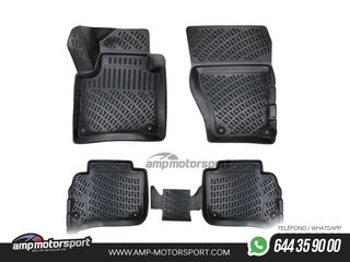 ALFOMBRILLAS DE GOMA RIZLINE PARA VOLKSWAGEN TOUAREG 2018-2023