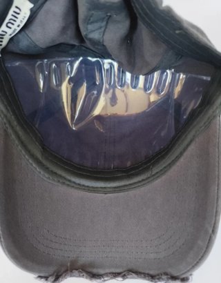 Gorra Gris Desgastada