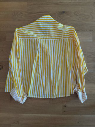 Camisa Primark Rayas Amarillas y Blancas