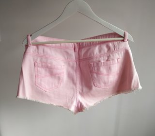 Short rosa vaquero