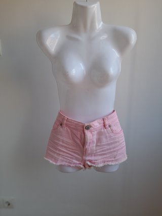 Short rosa vaquero