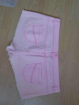 Short rosa vaquero