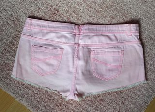 Short rosa vaquero