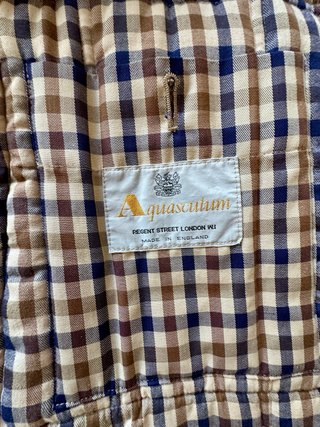 Aquascutum Giacca Uomo Imbottita Beige