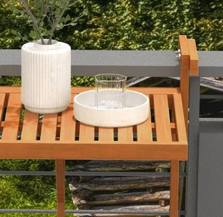 Mesa Balcón Plegable Madera