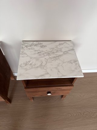 2 Mesitas Noche IKEA Tarva Pino Macizo personaliz.