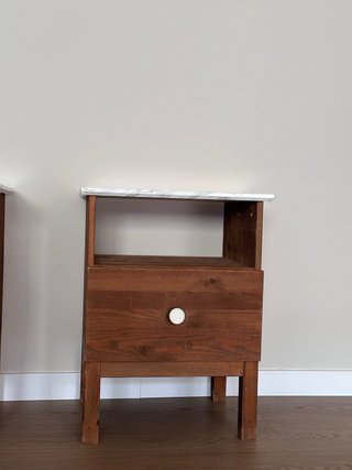 2 Mesitas Noche IKEA Tarva Pino Macizo personaliz.