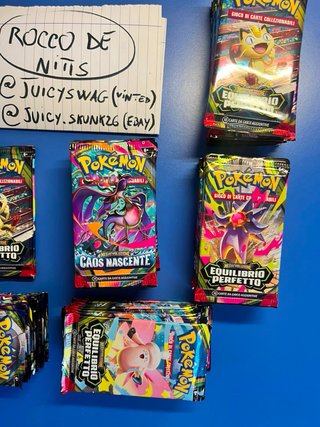 Pokemon Caos Nascente Equilibrio Perfetto bustine