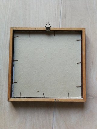 Quadro Natività con cornice legno