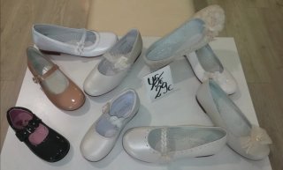 Zapatos Beige y Blancos varias tallas