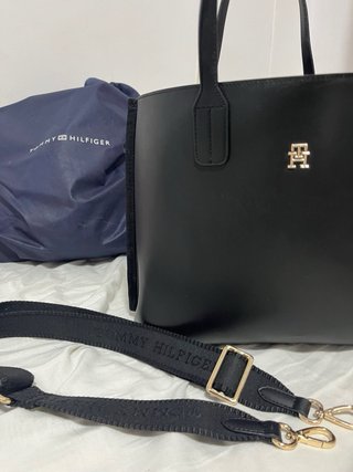 Bolso Tommy Hilfiger Negro Original