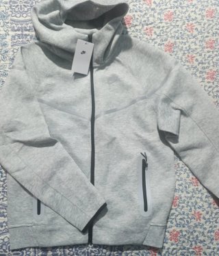 Conjunto Nike Fleece Gris Talla M