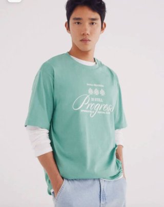 Camiseta t S hombre Springfield con etiqueta