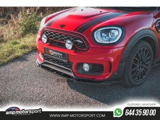 SPOILER / LIP DELANTERO V2 PARA MINI COUNTRYMAN MK2 F60 JCW 2018-2020
