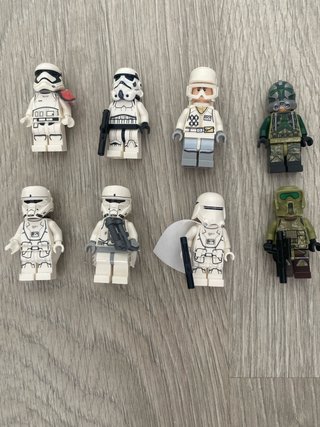Figuras Star Wars Soldados Nieve