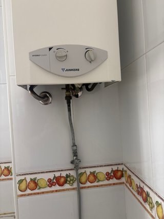 Calentador Junkers HydroPower Blanco