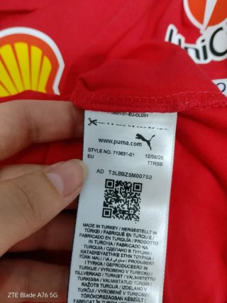 Camiseta Ferrari Talla L Nueva f1 racing