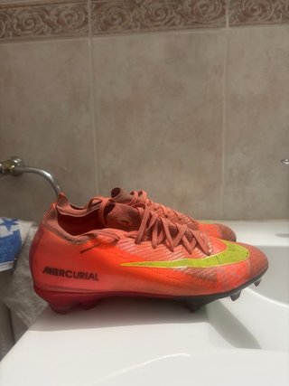 Zapatillas Fútbol Nike Elite FG Naranja/Rosa