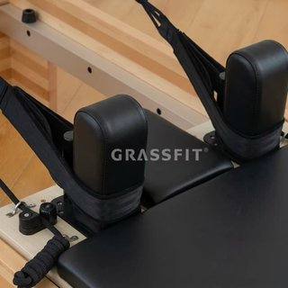 Reformer Pilates roble macizo con muelles coreanos