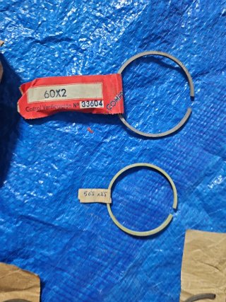 LOTE Segmentos de pistón lambretta y otras