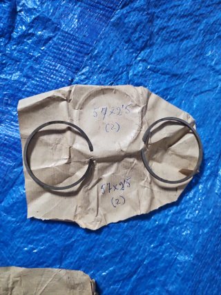 LOTE Segmentos de pistón lambretta y otras