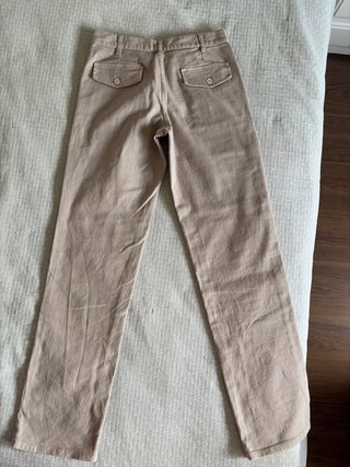 Pantalón Mujer Brandy Melville beige talla S