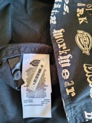 Dickies 100 Centenary Shirt All-Over Logo Print