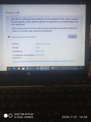 Portátil HP Negro
