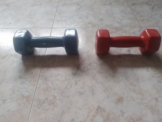 Set di 2 manubri da 5kg