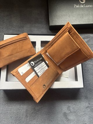 Cartera Piel de Luna Marrón, Cristian lay.