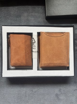 Cartera Piel de Luna Marrón, Cristian lay.