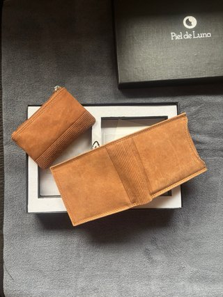 Cartera Piel de Luna Marrón, Cristian lay.