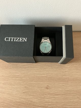 Reloj Citizen Tsuyosa 41mm Azul Turquesa