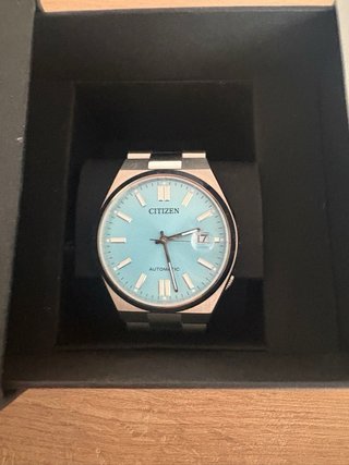 Reloj Citizen Tsuyosa 41mm Azul Turquesa