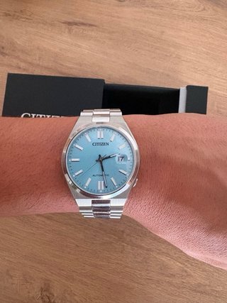 Reloj Citizen Tsuyosa 41mm Azul Turquesa