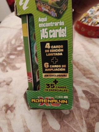 Caja Panini Adrenalyn XL 2024-25 Nueva