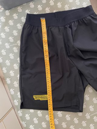 Pantaloncino sportivo Technogym nero