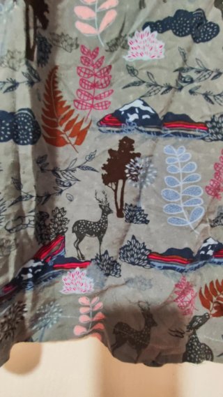 Blusa L Viscosa Estampado Animales