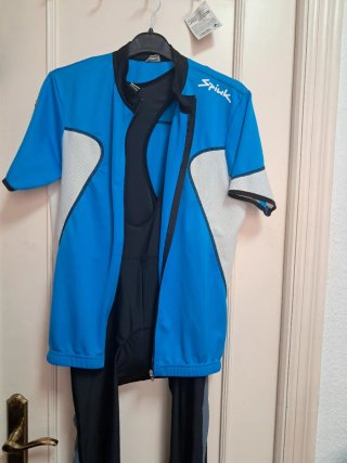 Conjunto Ciclismo Spiuk Hombre Azul